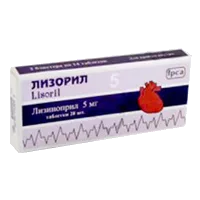 Лизорил таб 5мг N28