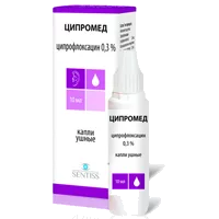 Ципромед кап ушн 0,3% 10мл N1