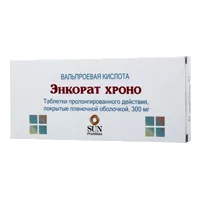 Энкорат хроно таб пролонг п.п.о 300мг N30