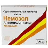 Немозол таб п.п.о. 400мг N1