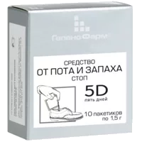 5 D пять дней Средство от пота и запаха стоп пор 1,5г N10