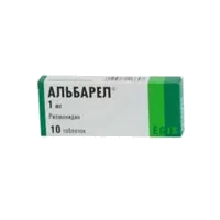 Альбарел таб 1мг N10