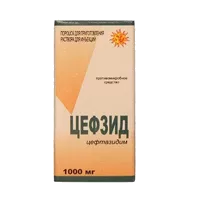 Цефзид пор д/р-ра для в/в, в/м вв 1г N1