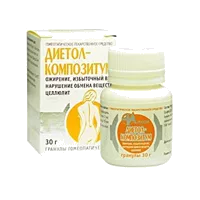 Диетол-Композитум гран гомеопат 30г N1