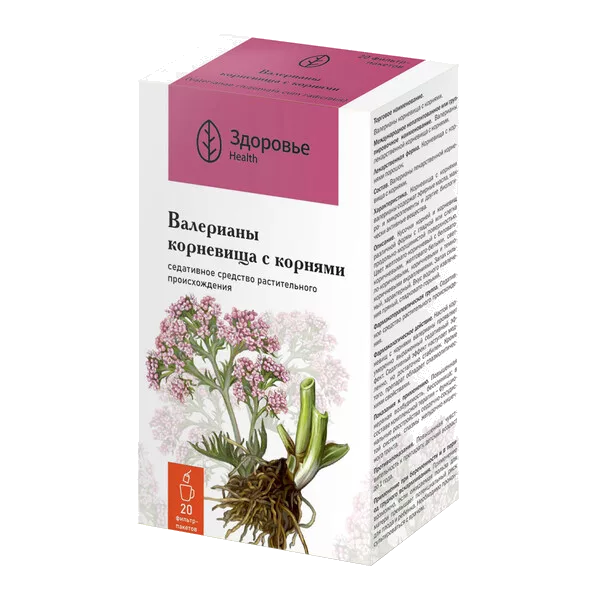 Валерианы корневища с корнями пор 1,5г N20