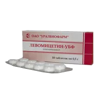 Левомицетин-УБФ таб 500мг N10