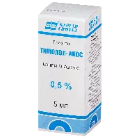Тимолол-АКОС кап глазн 0,5% 5мл N1