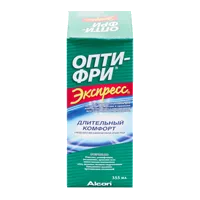 ОПТИ-ФРИ Экспресс Раствор многофункциональный д/всех видов контактных линз 355мл N1