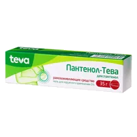 Пантенол-Тева мазь д/наружн пр 5% 35г N1