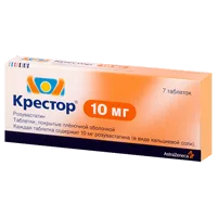 Крестор таб п.п.о. 10мг N7