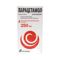 Парацетамол-Альтфарм супп рект 250мг N10