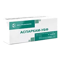 Аспаркам-УБФ таб 175мг 175мг N50