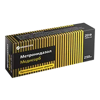 Метронидазол Медисорб таб 250мг N20