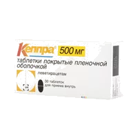 Кеппра таб п.п.о. 500мг N30