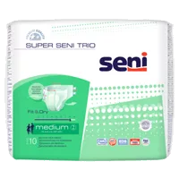 Подгузники SENI Super Trio air для взрослых р.Medium N10