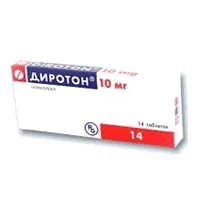 Диротон таб 10мг N14