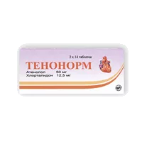 Тенонорм таб п/о 50мг 12,5мг N28