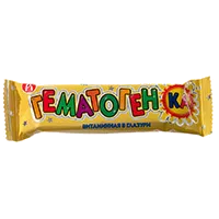 Гематогенка витаминная в глазури плитка 40г N1