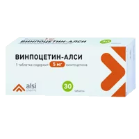 Винпоцетин-АЛСИ таб 5мг N30