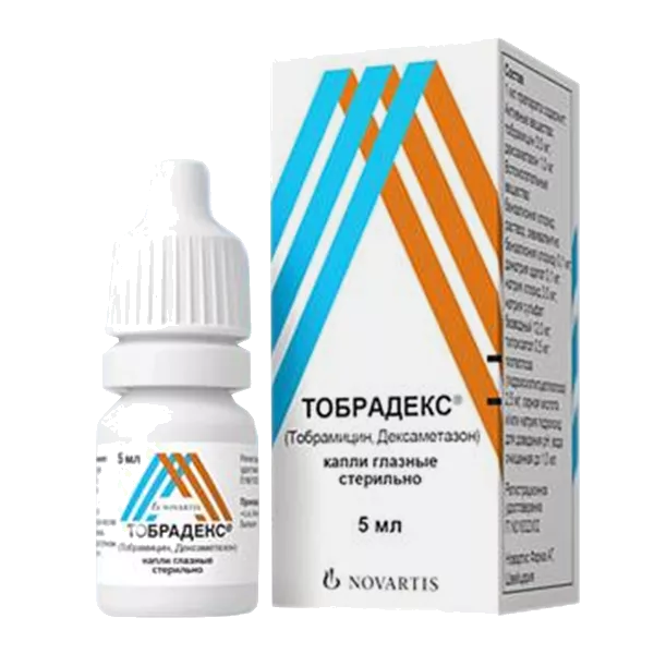 Тобрадекс 1мг/мл+3мг/мл кап глазн 5мл N1