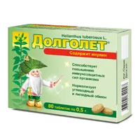 Долголет таблетки 0,5г N80