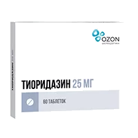 Тиоридазин таб п.п.о. 25мг N60
