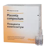 Плацента композитум р-р для в/м вв гомеопат 2,2мл N100