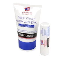 Neutrogena Набор Крем-уход для рук без запаха 50мл + бальзам-помада для губ 4,8г