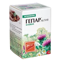 ГЕПАР Актив фитокомплекс капсулы 0,12г N60