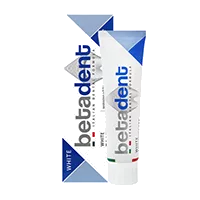 Зубная паста Betadent White отбеливающая 100мл