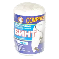 Бинт компрессионный ВР ЛПП-ФАРМ Compression БЭМК эласт зажим 10см х 3м