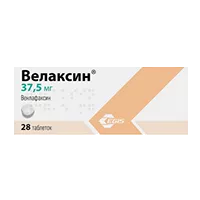 Велаксин таб 37,5мг N28