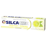 Зубная паста SILCAMED Citrus Fresh + Whitening Отбеливающая 100мл