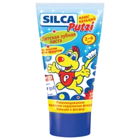 Зубная паста SILCA Putzi Детская Плюс Кальций со вкусом тутти-фрутти 50мл