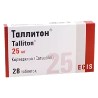 Таллитон таб 25мг N28