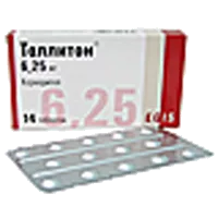 Таллитон таб 6,25мг N14