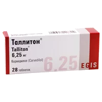 Таллитон таб 6,25мг N28