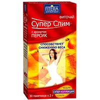 Грин Слим FITERA Фиточай с ароматом Персик 2г N30