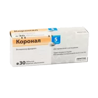 Коронал таб п.п.о. 5мг N30