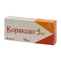 Кораксан таб п.п.о. 5мг N56