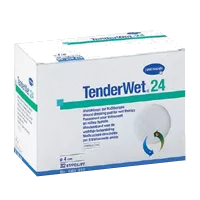 Повязка Hartmann TenderWet 24 суперабсорб стер 7,5х7,5см