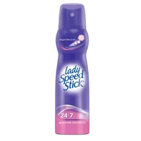 Lady Speed Stick 24/7 Дезодорант-антиперспирант Дыхание свежести спрей 150мл
