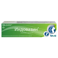 Индовазин гель д/наружн пр 45г N1