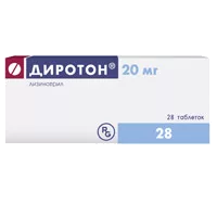 Диротон таб 20мг N28