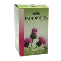 Расторопша-Парафарм таблетки 350мг N100