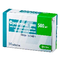 Фромилид уно таб пролонг высв п.п.о. 500мг N14