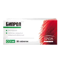 Бипрол таб п.п.о. 5мг N30
