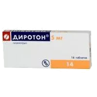 Диротон таб 5мг N14