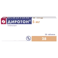 Диротон таб 5мг N28