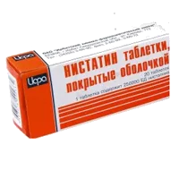 Нистатин таб п/о 250000ЕД N20